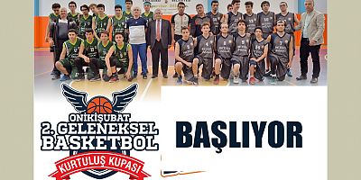 Onikişubat Belediyesi'den Kurtuluş Kupası Basketbol Turnuvası