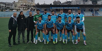 Pazarcık Aksuspor, Arsan Sümerspor'u ikinci yarı bulduğu gollerle mağlup etti