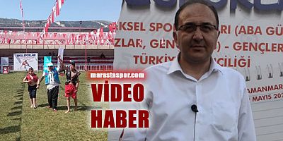 Şahin Hopur, Kahramanmaraş'ta devam eden Okul Sporları Aba Güreşi hakkında açıklama yaptı