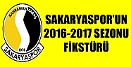 SAKARYASPOR’UN  2016-2017 SEZONU 2. YARI  FİKSTÜRÜ