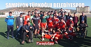 Şampiyon Türkoğlu Belediyespor