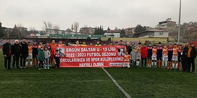 U15 liginde başlama vuruşunu Merhum Ergün Dalyan’ın torunu Ergün Dalyan yaptı