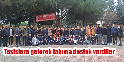 Yeni taraftar grubundan Kahramanmaraşspor'a moral ziyareti