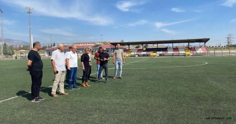 TFF Heyeti, Kurtuluşspor ve Karaziyaretspor Maçlarının Oynanacağı Sahaları İnceledi