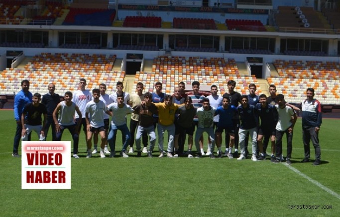 Türkoğlu Gençlerbirliği Malatya Stadyumunu gezdi
