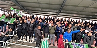 Karaziyaretspor, maçında Nahırönü Dumlupınarspor taraftarı 