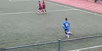 Kahramanmaraş U16 Liginde Kahramanmaraş İstiklalspor'un golü