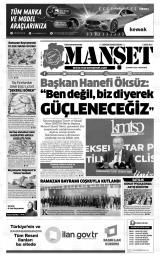 KAHRAMANMARAŞ MANŞET