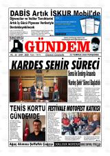 SINDIRGI GÜNDEM