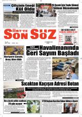SİİRT’TE SON SÖZ