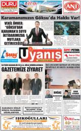 KARAMANDA UYANIŞ