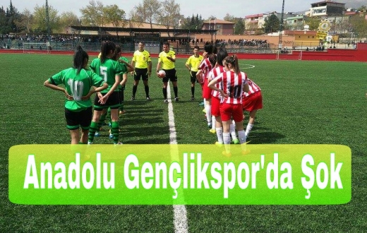 Anadolu Gençlikspor’da Şok