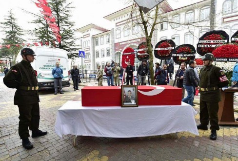 Andırın şehidimizi Uğurladı