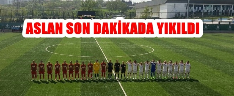 Bayrampaşaspor 1-0 Kahramanmaraşspor