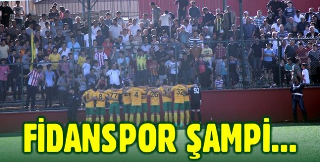 FİDANSPOR ŞAMPİ…