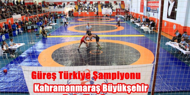 Güreş Türkiye Şampiyonu Kahramanmaraş BBSK