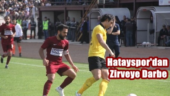 Hatayspor’dan Zirveye Darbe
