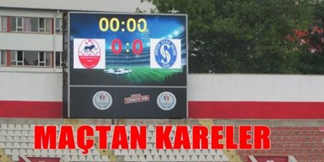 Kahramanmaraşspor – Sarıyer Maçından Kareler