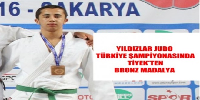 TİYEK’TEN BRONZ MADALYA