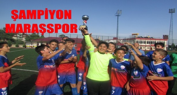 U13’de Şampiyon Maraşspor