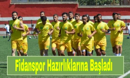 Fidanspor Hazırlıklara Başladı