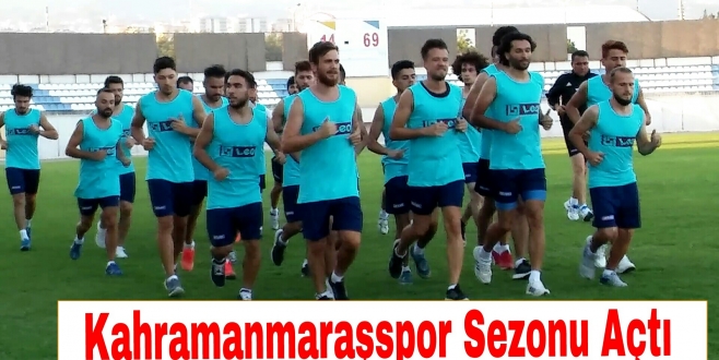 Kahramanmaraşspor’lu Futbolcular Hazırlıklara Başladı