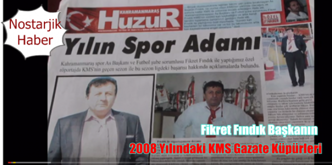 F.Fındık’ın 2008 Yılındaki KMS Gazate Küpürleri