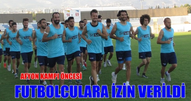 KMS’DE FUTBOLCULARA İZİN VERİLDİ