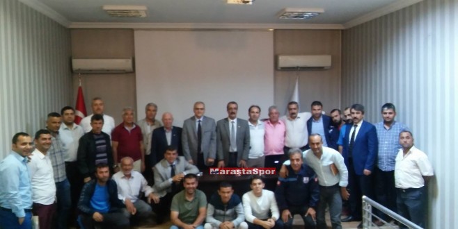 Kahramanmaraş’ın Spor adamları bir araya geldi.