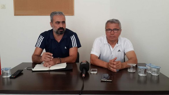 Mehmet Bulut Basın açıklaması yaptı.