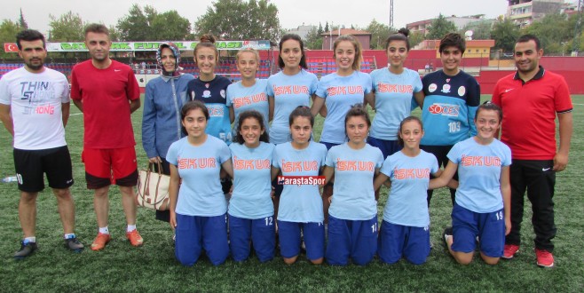 Merve Gürpınar Gül Maraş’ın gücü’nü Antrenmanda ziyaret Etti