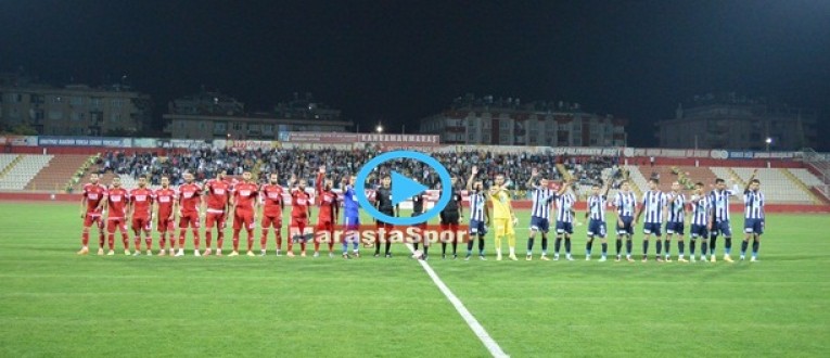 KAHRAMANMARAŞSPOR FETHİYESPOR MAÇININ ÖZETİ