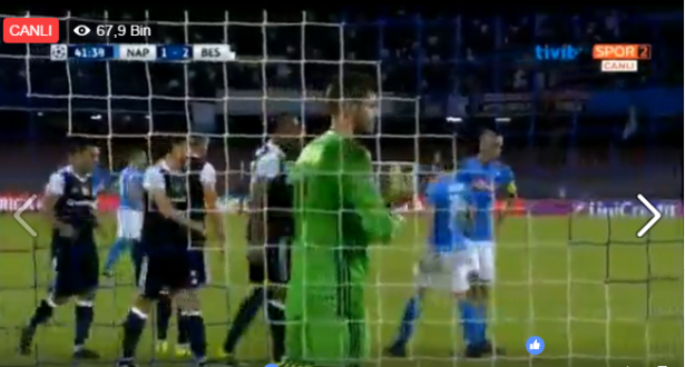Napoli 2-3 Beşiktaş