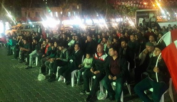 On İki Şubat Belediyesi K.Maraşspor için Dev Ekran Kurdu