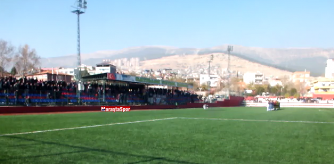 Batıpark Stadında Saygı Duruşu Yapıldı