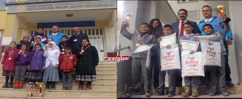 Judo Şampiyonlarına Okularında Çoşkulu Tören düzenledi.
