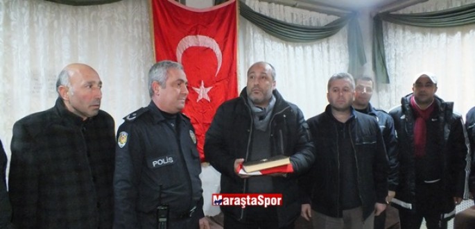 Kahramanmaraşspor’dan Çevik Kuvvete İki Kutsal Hediye
