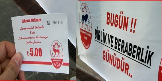 Kahramanmaraşspor Taraftarı Seyircisiz Maç İçin Bilet Aldı.