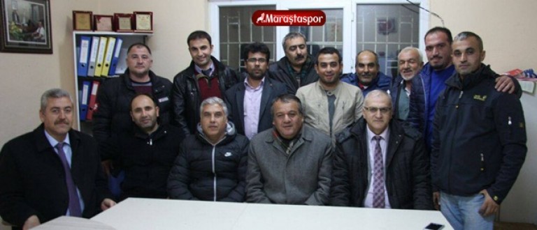 Spor Adamları Maraşgücüspor’u Ziyaret Etti