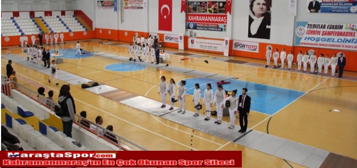 Yıldızlar Eskrim Türkiye Şampiyonası 140 Sporcu Katıldı.