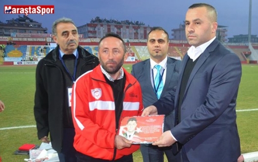 Ercan Dağlandı’ya Şilt ve plaket Verildi