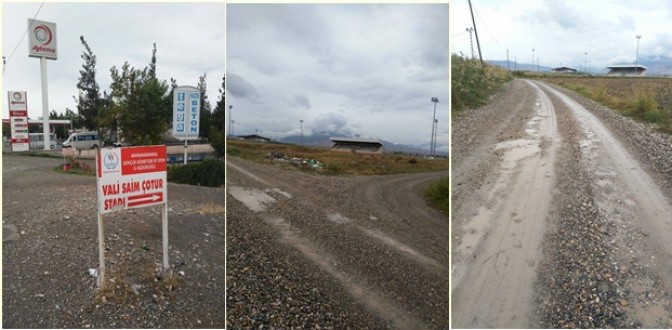 Futbolcuların Çamur Yol Çilesi Bitmiyor