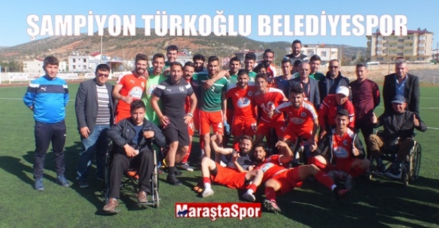 Şampiyon Türkoğlu Belediyespor