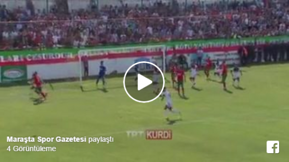 Amedspor Kahramanmaraşspor maçının özeti.