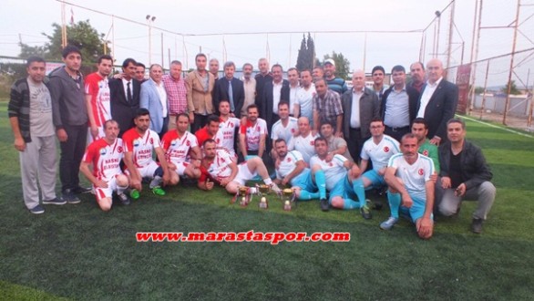 BAHAR FUTBOL TURNUVASINDA ŞAMPİYON PAZARCIK