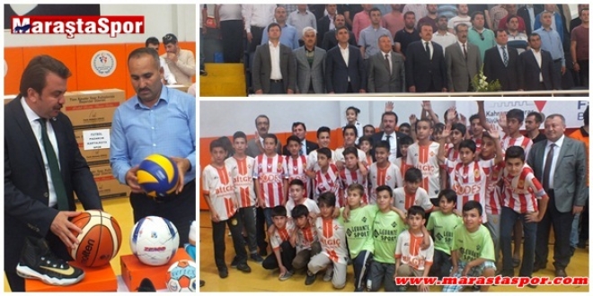 Büyükşehir spor kulüplerine malzeme yardımı yaptı