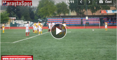 Sedat Tufan ‘ın serbest vuruştan attığı şık gol