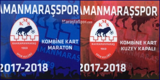 Kahramanmaraşspor’da kombine kart satışları başladı.