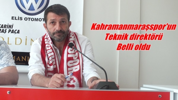 Kahramanmaraşspor’un teknik direktörü belli oldu