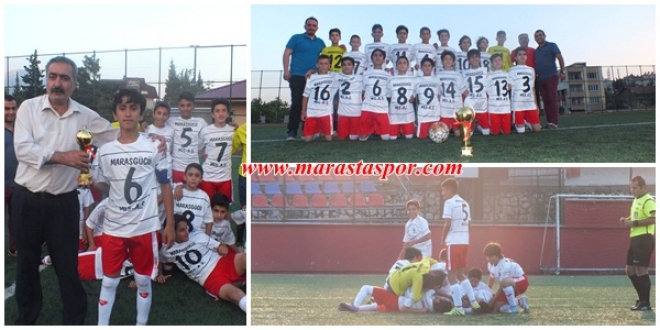 U-13 liginde şampiyon Maraşgücüspor